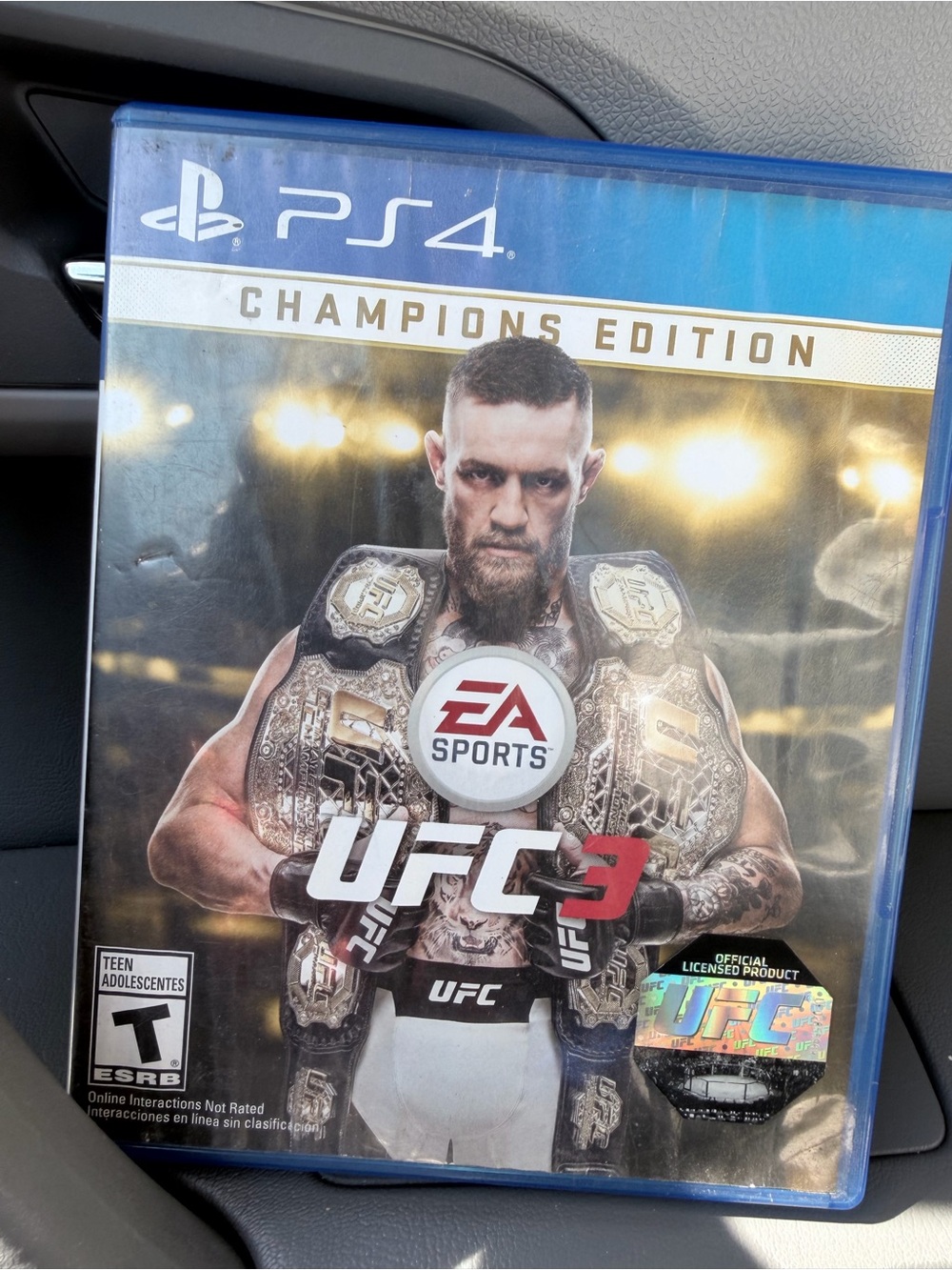 Sony PS4 UFC 3 Champions Edition - Blue